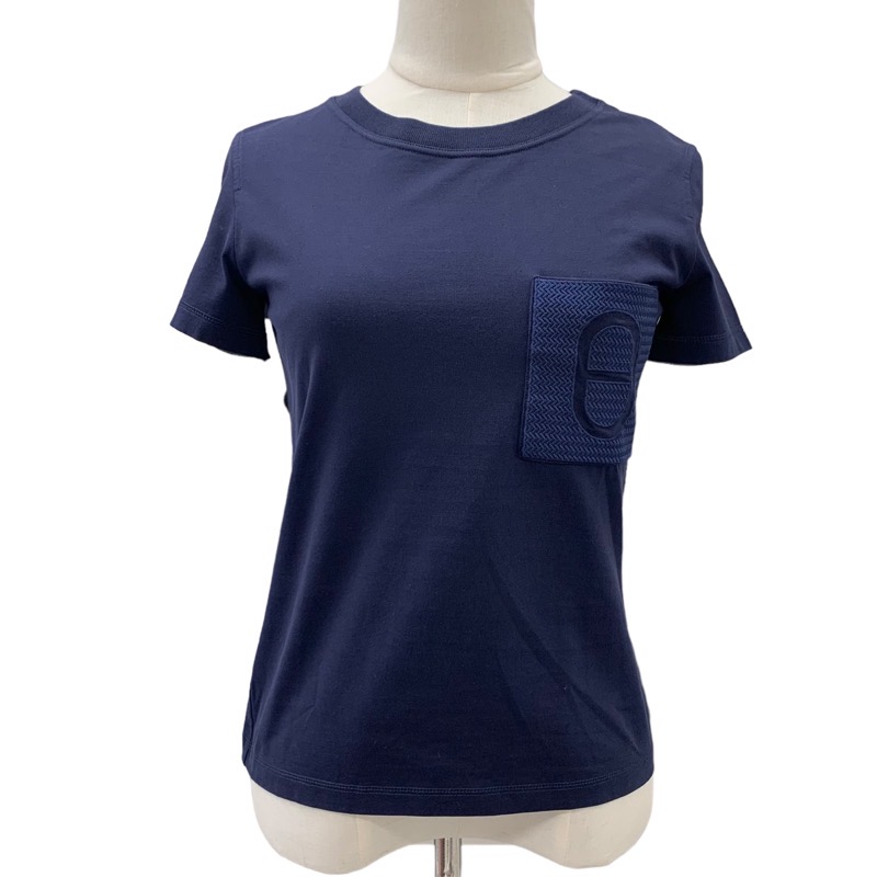 エルメス HERMES トップス Tシャツ シェーヌダンクル コットン ネイビー 楽天市場】エルメス HERMES トップス Tシャツ シェーヌダンクル