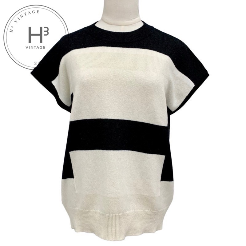 楽天市場】【5%OFFクーポン】 エルメス 半袖ニット チェック 36サイズ