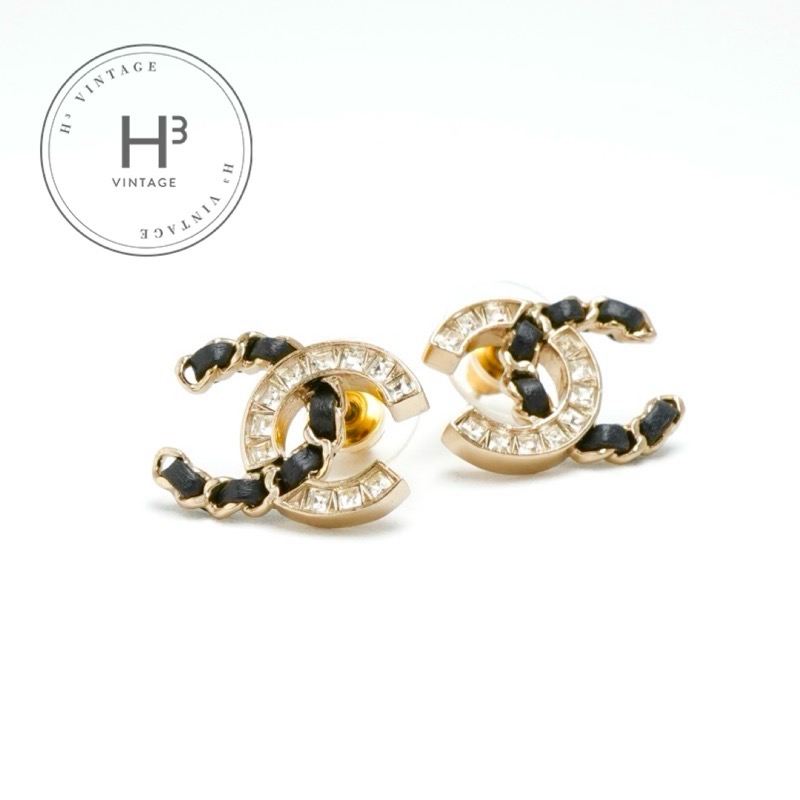 楽天市場】シャネル CHANEL ピアス CCマーク メタル＆ストラス