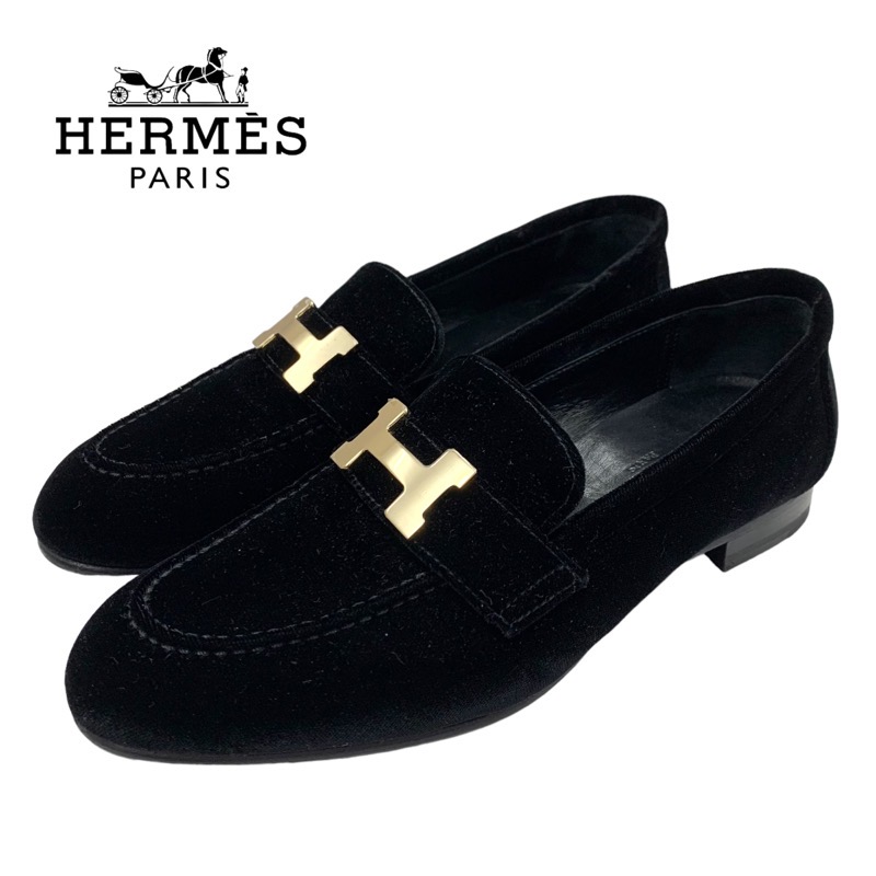 ✨箱付✨HERMES パリ ローファー 革靴 モカシン フラットシューズ H金具 楽天市場】エルメス HERMES パリ ローファー フラットシューズ