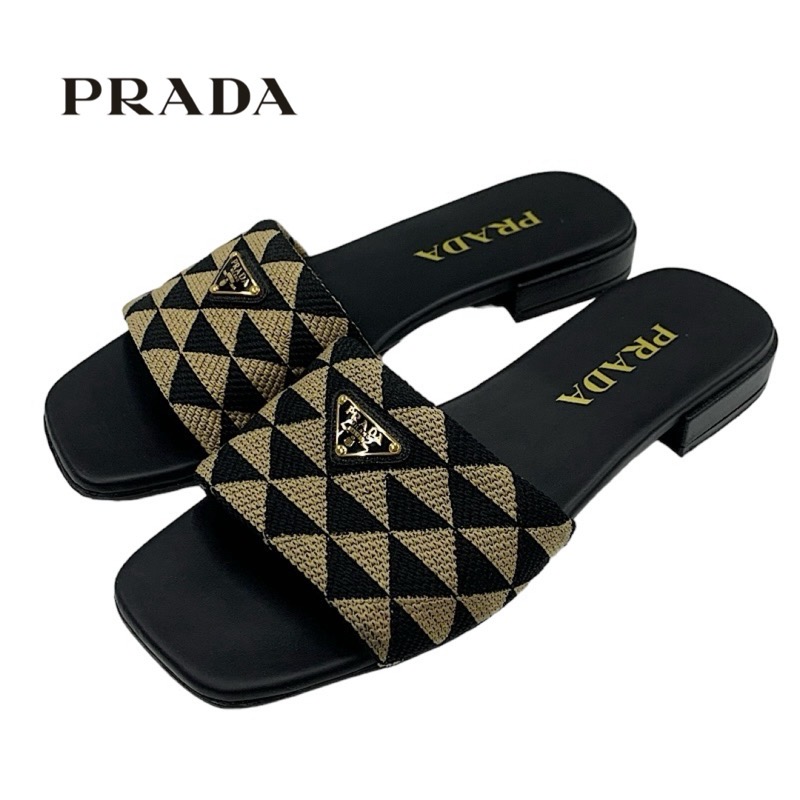 PRADA プラダ かぎ針編みミュール PRADA プラダ かぎ針編みミュール
