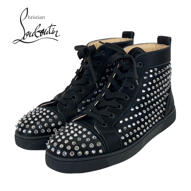 Christian Louboutin ルブタン　ハイカットスニーカー Christian Louboutin - 【良品】 クリスチャンルブタン