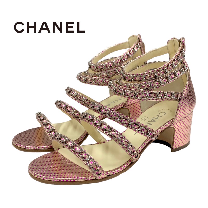 シャネル エスパドリーユ CHANEL☆シャネル エスパドリーユ フラットシューズ - メルカリ