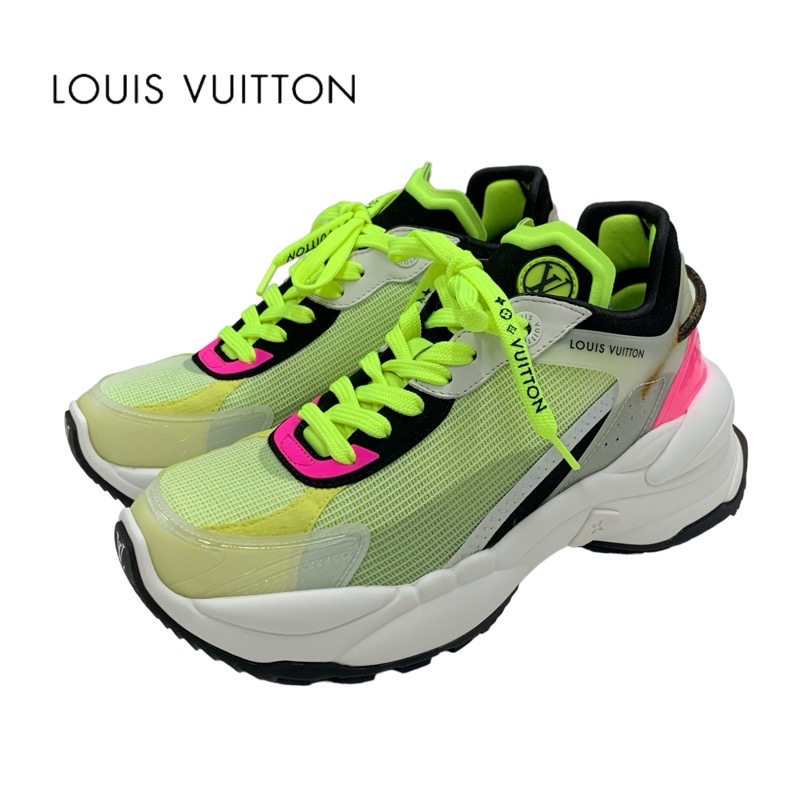 美品　格安　LOUIS VUITTON モノグラムスニーカー　37 ヴィトン 靴 楽天市場】ルイヴィトン スニーカー モノグラムデニム ラン
