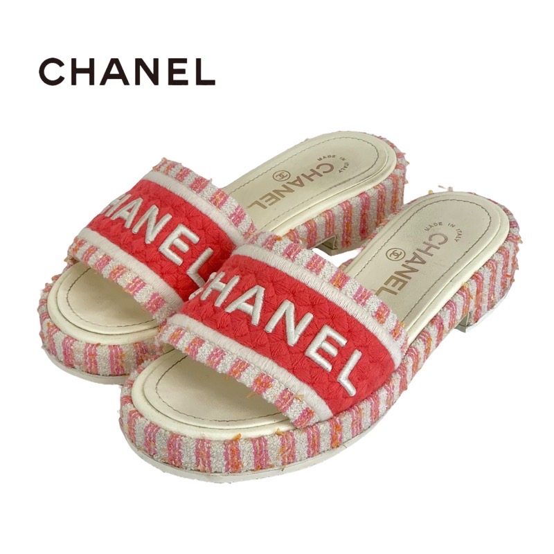 楽天市場】シャネル CHANEL サンダル 靴 シューズ ファブリック