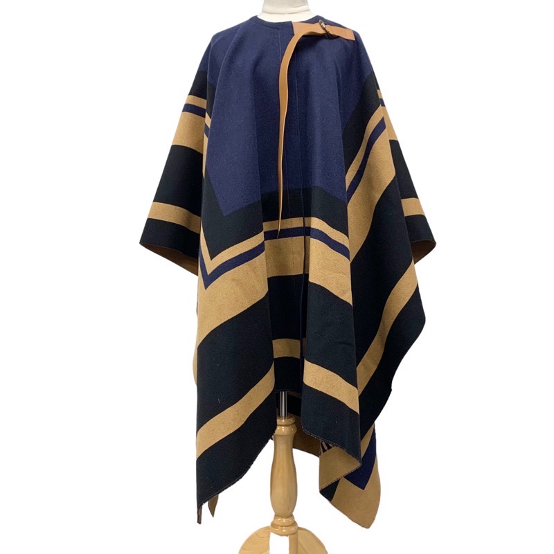 楽天市場】【クロエ】Chloe フード ウール ポンチョ ケープ コート