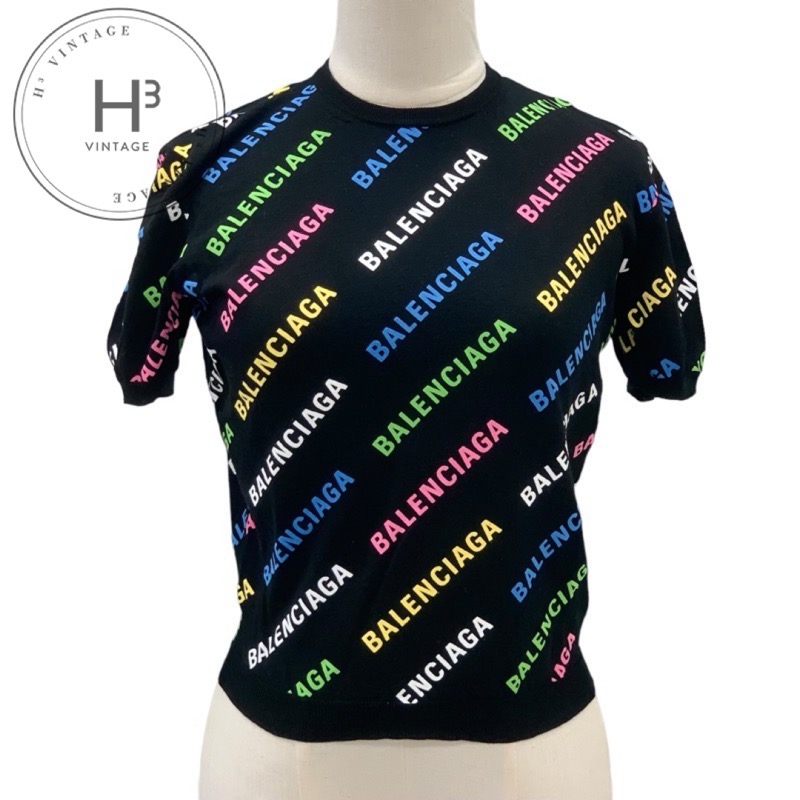 楽天市場】バレンシアガ BALENCIAGA トップス コットン ブラック