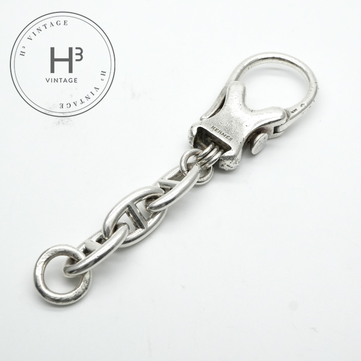 Ｊ　エルメス ヴィンテージ /カラビナ/キーリング/シェーヌダンクル HERMES エルメス シェーヌダンクル カラビナ キーリング - メルカリ
