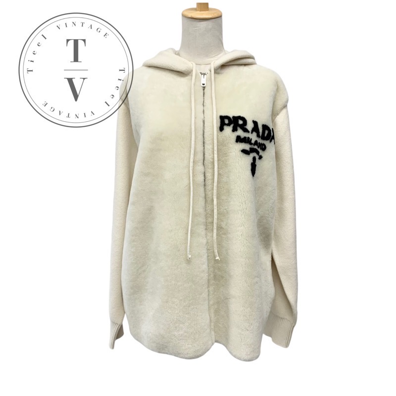 楽天市場】PRADA プラダ パーカー 134677 1X6Q レディース ロゴ