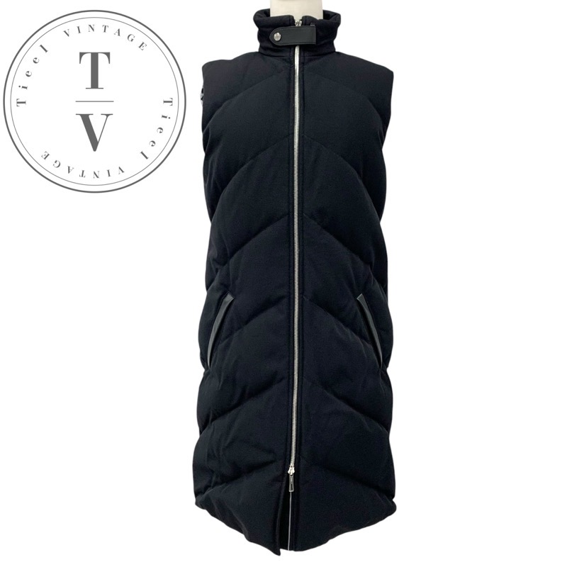 楽天市場】エルメス HERMES アウター ブラック ホワイト ダウンベスト