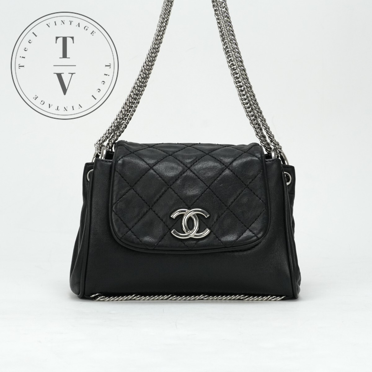 楽天市場】シャネル CHANEL マトラッセ チェーンショルダー