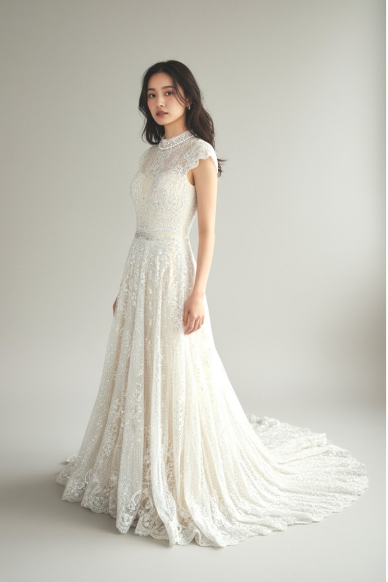 ガリアラハヴ Galia Lahav GALA803 A伝達ルート 御芽出度御召しもの サクラ色ベージュ 一塁手所有権者 グリッター ラメ