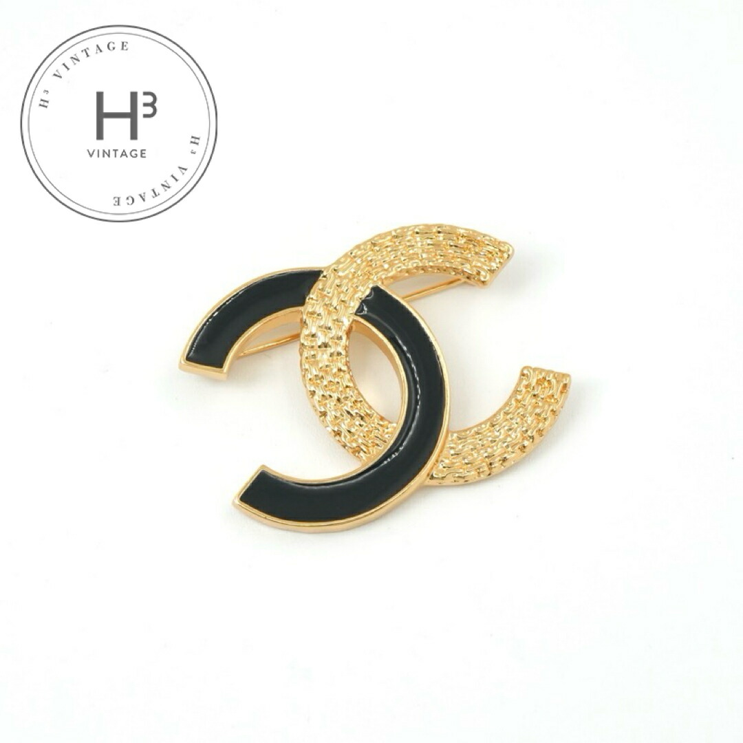 楽天市場】 シャネル【CHANEL】ヴィンテージ ブローチ ゴールド 金