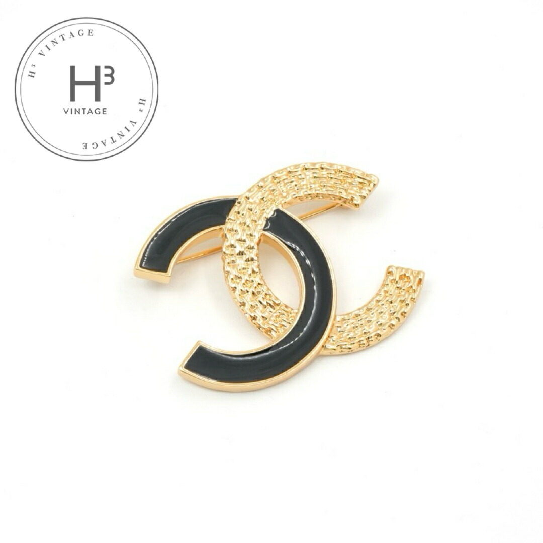 楽天市場】 シャネル【CHANEL】ヴィンテージ ブローチ ゴールド 金