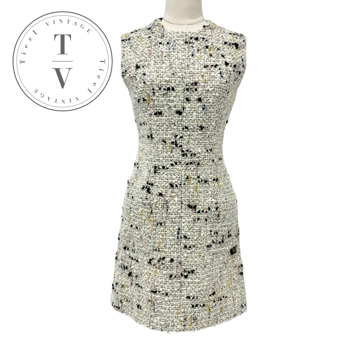 楽天市場】ルイヴィトン LOUIS VUITTON ワンピース ブルー