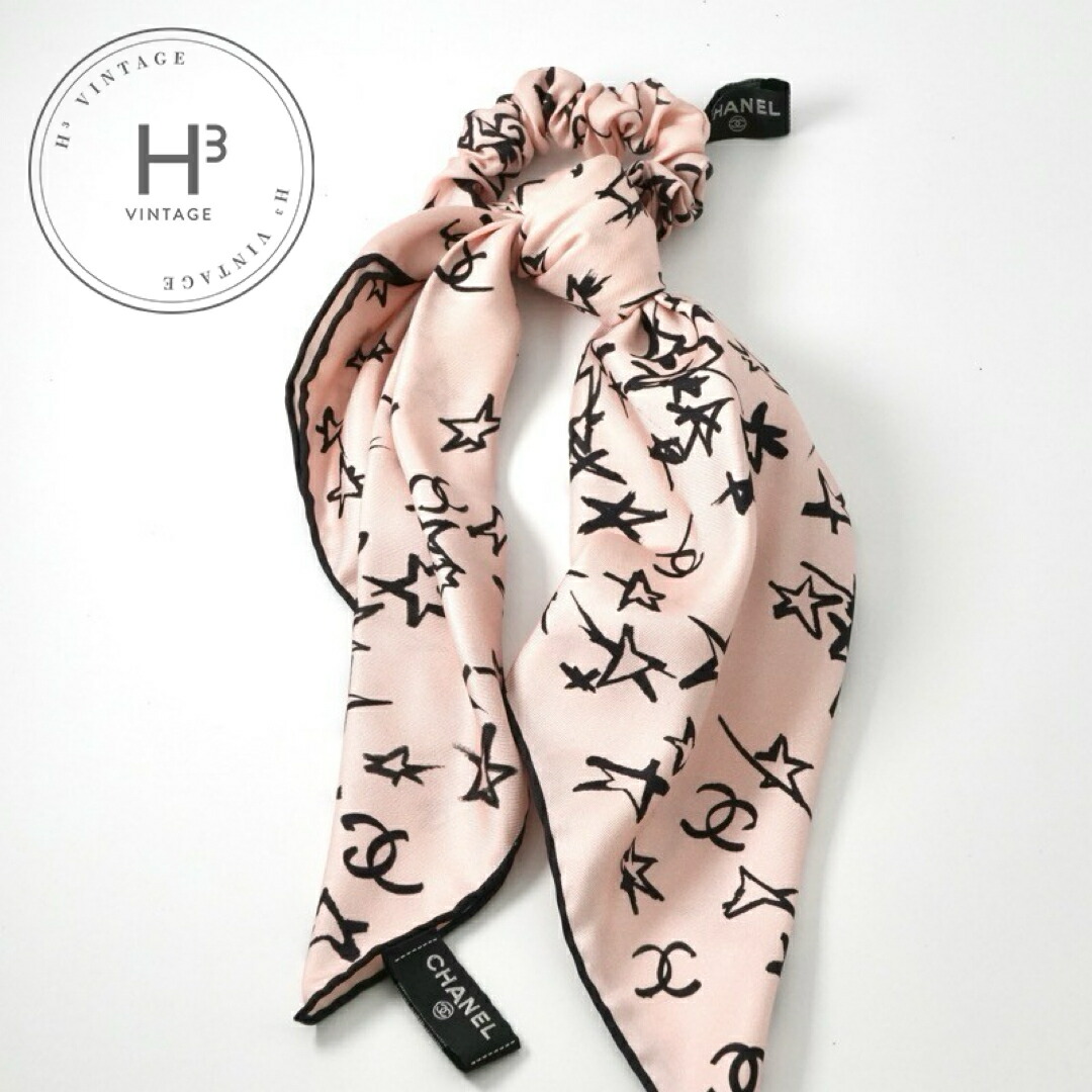 楽天市場】CHANEL シャネル シュシュ ヘア アクセサリー サテン