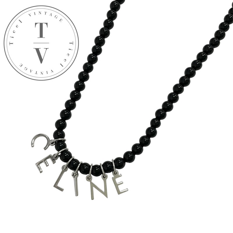 楽天市場】CELINE セリーヌ Monochroms Surf Necklace