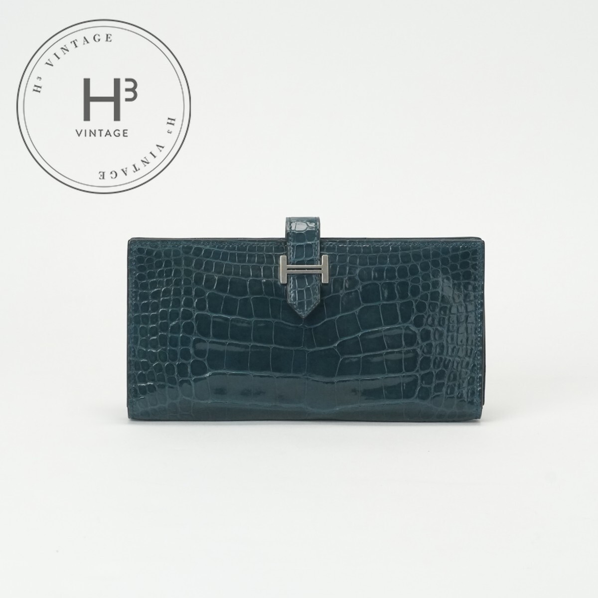 楽天市場】【財布】HERMES エルメス ベアンスフレ 長財布 アリゲーター  