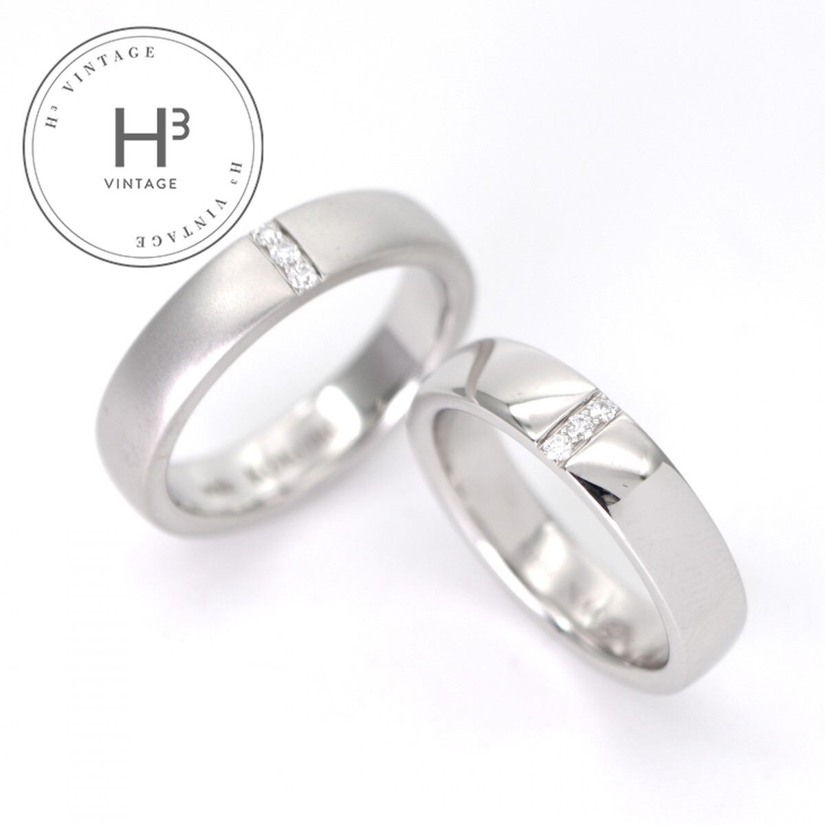 楽天市場】ハリーウィンストン 指輪 Pt950 ダイヤ3P(約0.02ct