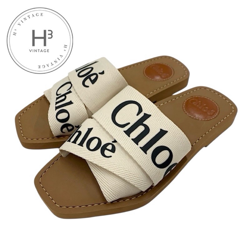 楽天市場】Chloe クロエ サンダル レディース ブラック 19U18808