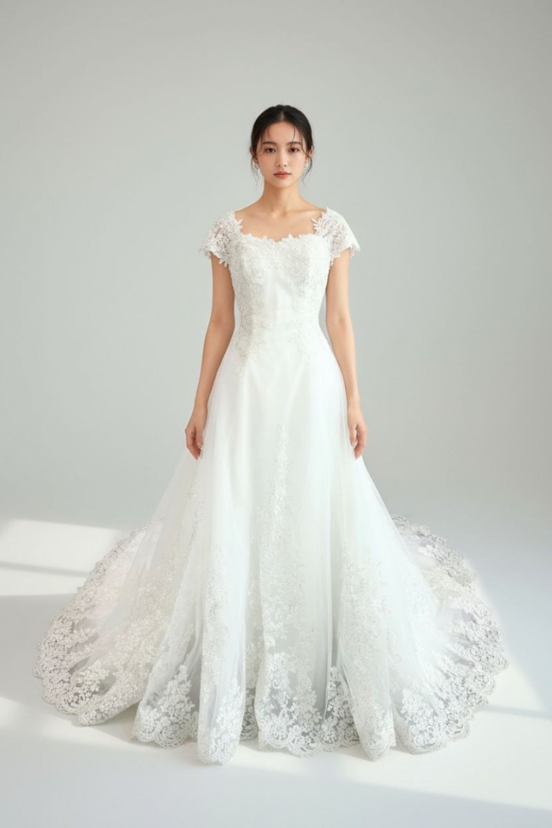 楽天市場】アウラノーヴァ AULANOVA Aライン ウェディングドレス