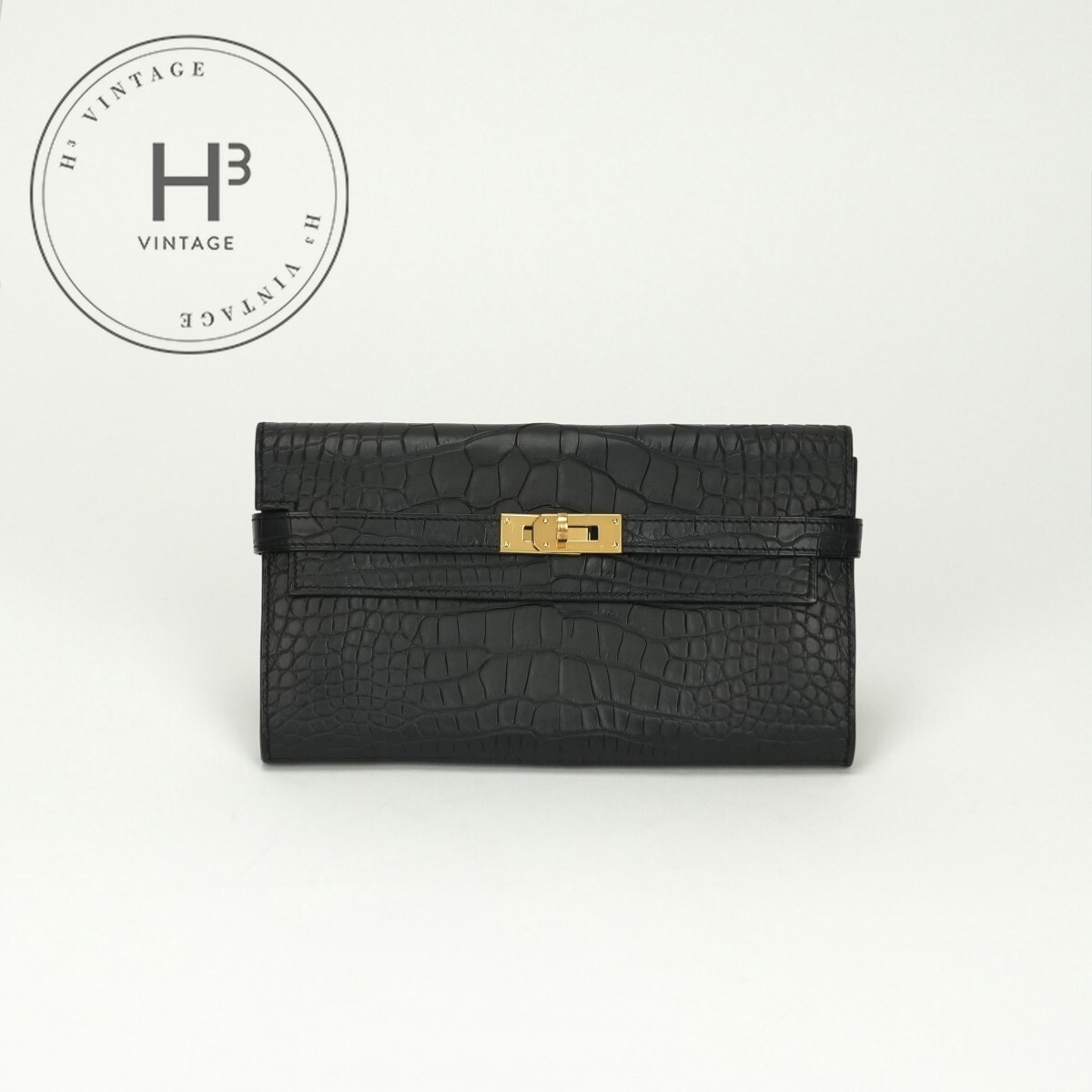 楽天市場】エルメス HERMES 長財布 フラップ ケリーウォレット