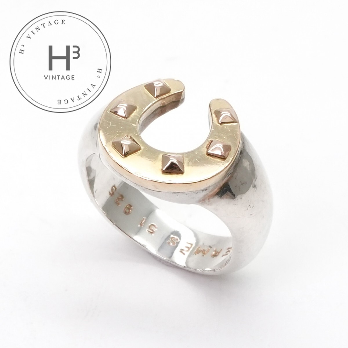 ◇エルメス◇ 新品仕上済 シュヴァル ホース リング シルバー 12号 ブランド HERMES(エルメス) / HERMES/エルメス/馬/ホースリング/指輪