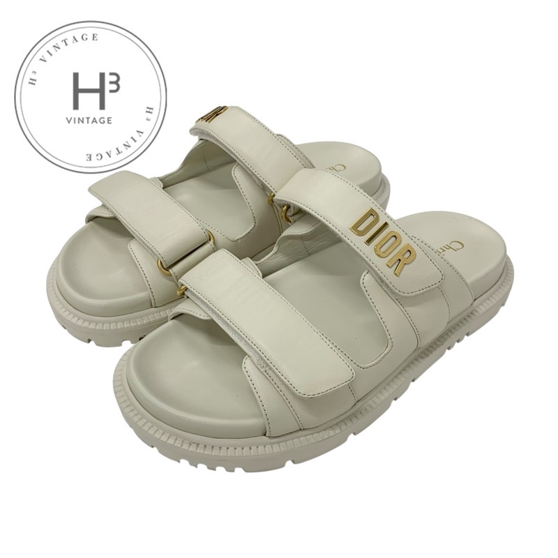 楽天市場】Dior ディオール サンダル DTWIST カナージュ KDQ705CQL