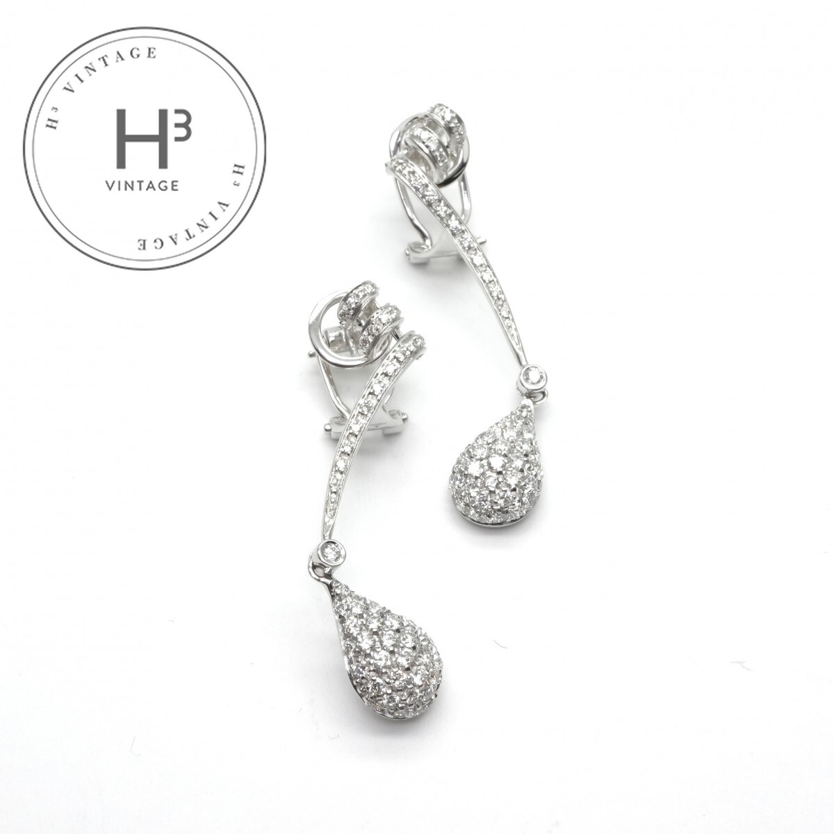 楽天市場】REPOSSI レポシ アンティフェール ハート ミニピアス 18K PG