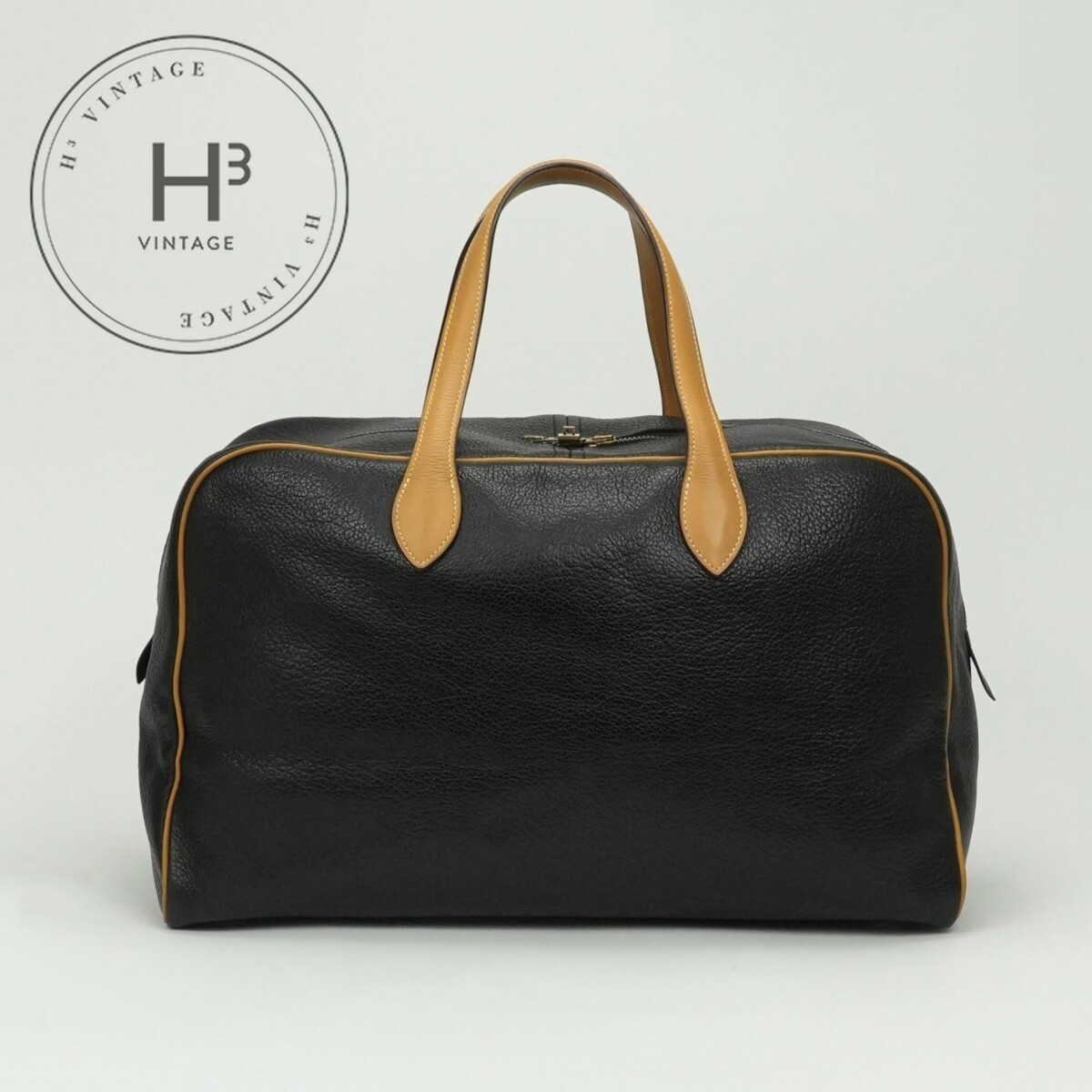 HERMES エルメス ヴィクトリア43 アルデンヌ ブラック エルメス ヴィクトリア43 アルデンヌ ブラック ボストンバッグ