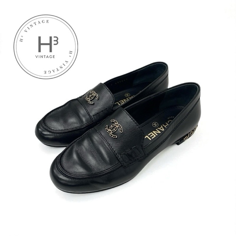 楽天市場】シャネル CHANEL ローファー 革靴 靴 シューズ パテント