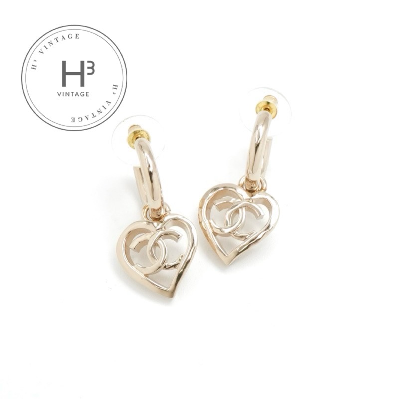 楽天市場】CHANEL シャネル Coco Mark Earrings ABB632 ハートモチーフ