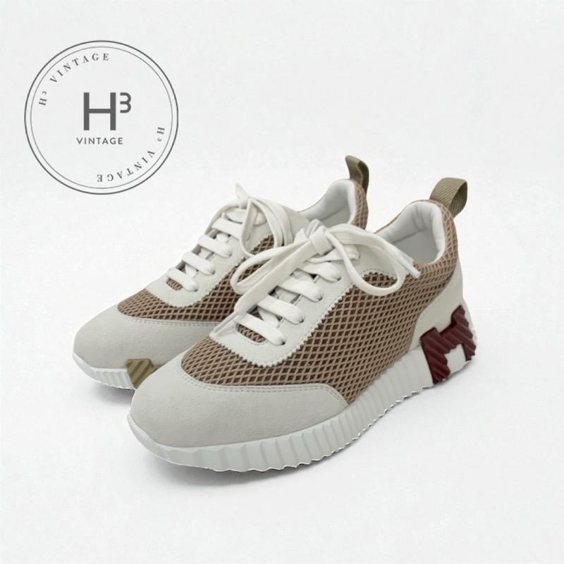 最終値下げ　HERMES スニーカー 楽天市場】エルメス バウンシング スニーカー ピンク H222162Z
