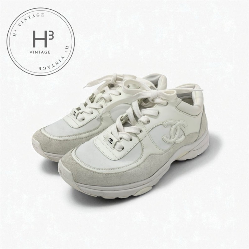 シャネル　デニムシューズ CHANEL Denim CC Turnlock Loafers 37 Blue 1732200 | FASHIONPHILE