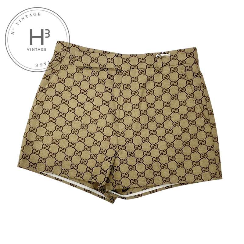 楽天市場】グッチ GUCCI GGエンブロイダリー コットン ショート パンツ