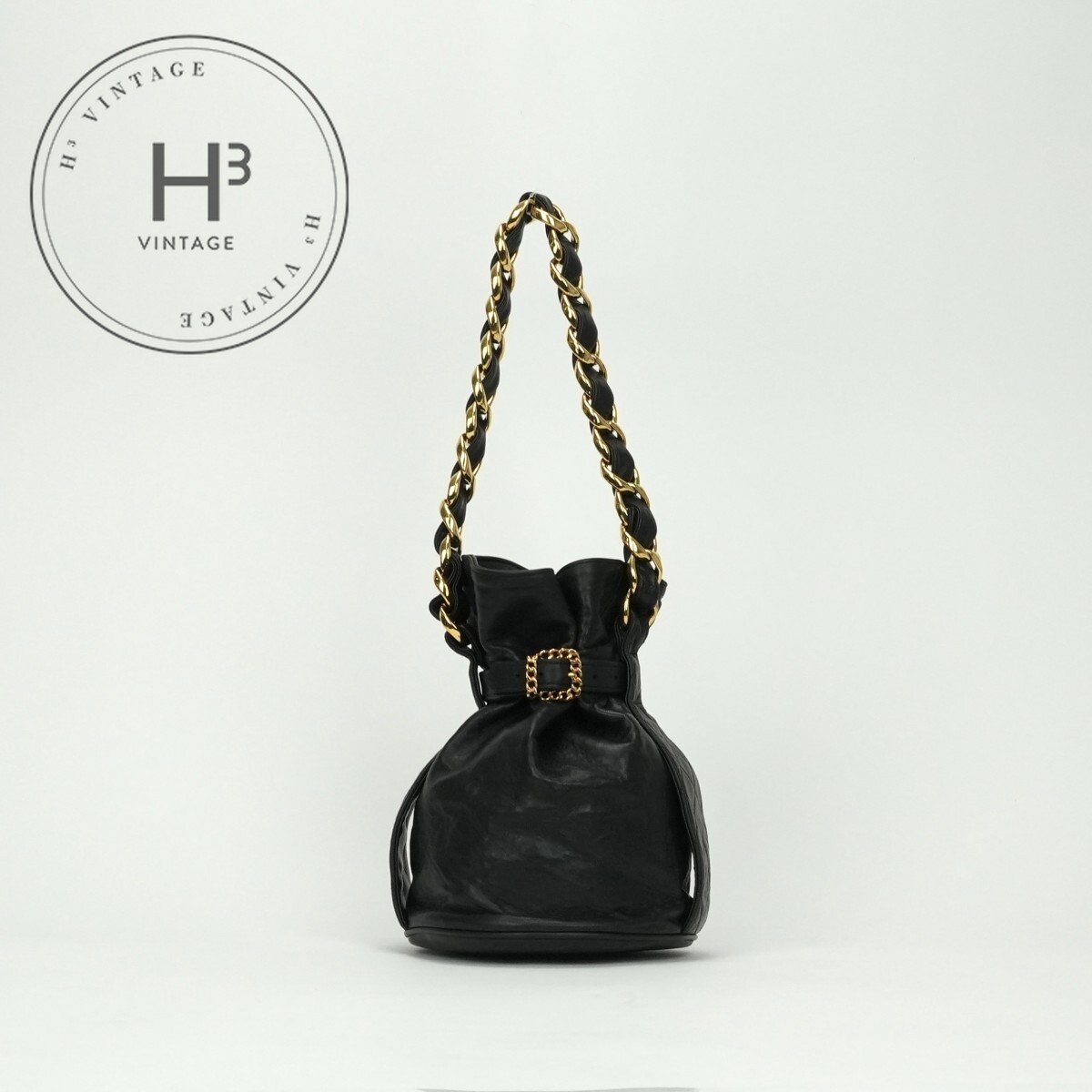 楽天市場】CHANEL ｼｬﾈﾙ ﾃﾞｶｺｺ 巾着 ﾁｪｰﾝ ｼｮﾙﾀﾞｰﾊﾞｯｸﾞ 黒 ﾌﾞﾗｯｸ