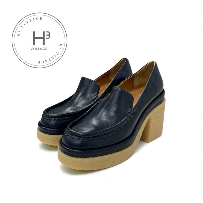 楽天市場】クロエ Chloe ローファー ブラック レディース chc23a911ey