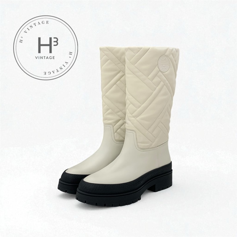 楽天市場】HERMES/エルメス フォンテーヌ ニットロングブーツ ブーツ