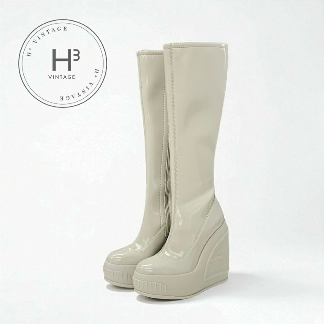 未使用級　FENDI 厚底　スニーカー　ブーツ　ズッカ柄　レディース　23cm 未使用級 FENDI 厚底 スニーカー ブーツ ズッカ柄 レディース