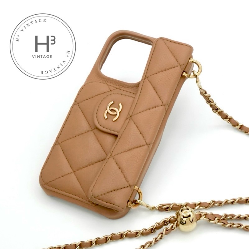 CHANEL iphone13pro ケース マトラッセ チェーン ココマーク CHANEL iphone13pro ケース マトラッセ チェーン ココマーク