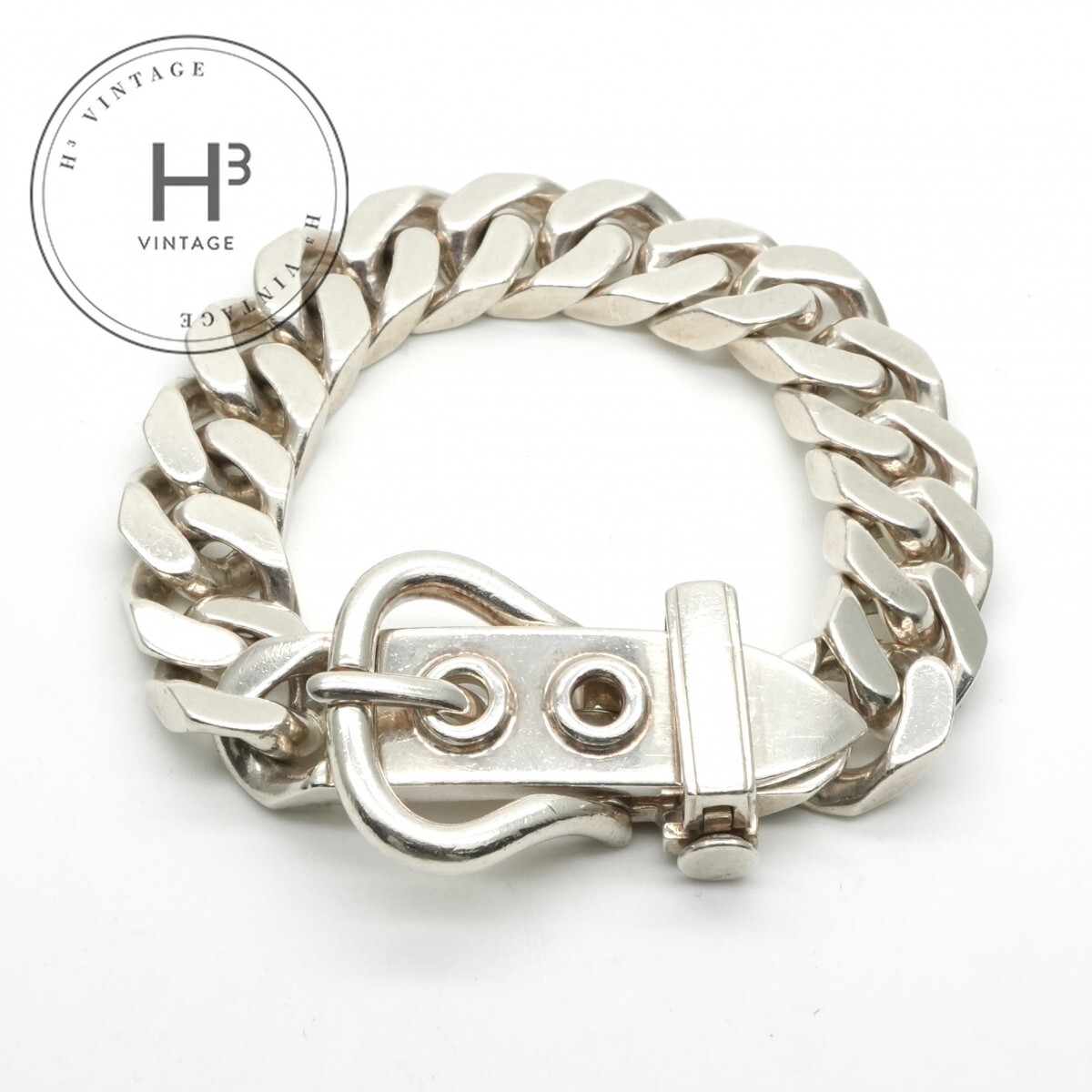 楽天市場】博物館級 HERMES エルメス ブックルセリエMM ブレスレット