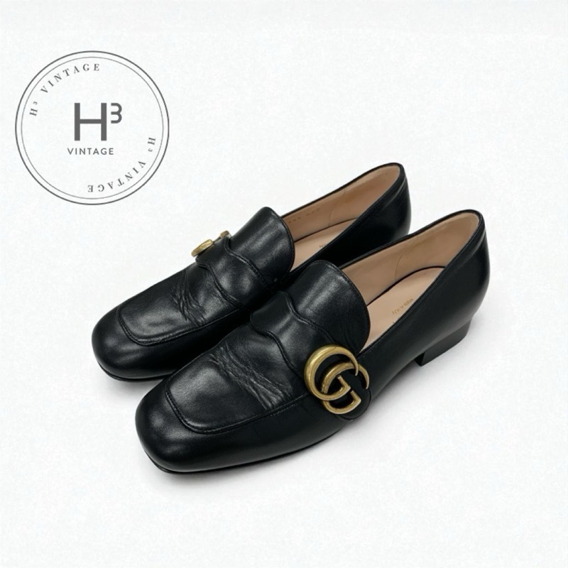 楽天市場】グッチ GUCCI ローファー 革靴 靴 シューズ レザー ブラック