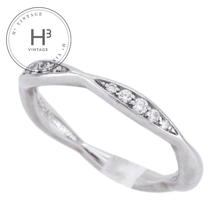 楽天市場】シャネル 指輪 レディース カメリア ハーフ エタニティ