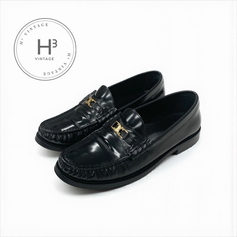 楽天市場】CELINE セリーヌ ローファー MARGARET マーガレット