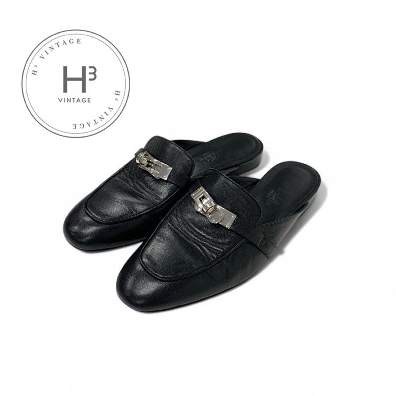 楽天市場】エルメス HERMES キアラ40 パンプス 靴 シューズ レザー