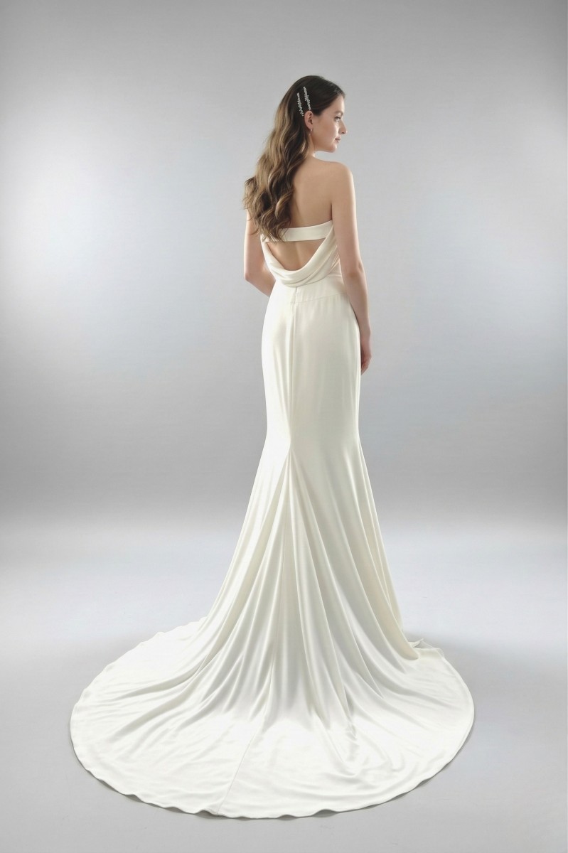 ヴェラウォン VERA WANG BRIDE オデール Odelle スレンダーライン ウェディングドレス ホワイト 白 ファーストオーナー