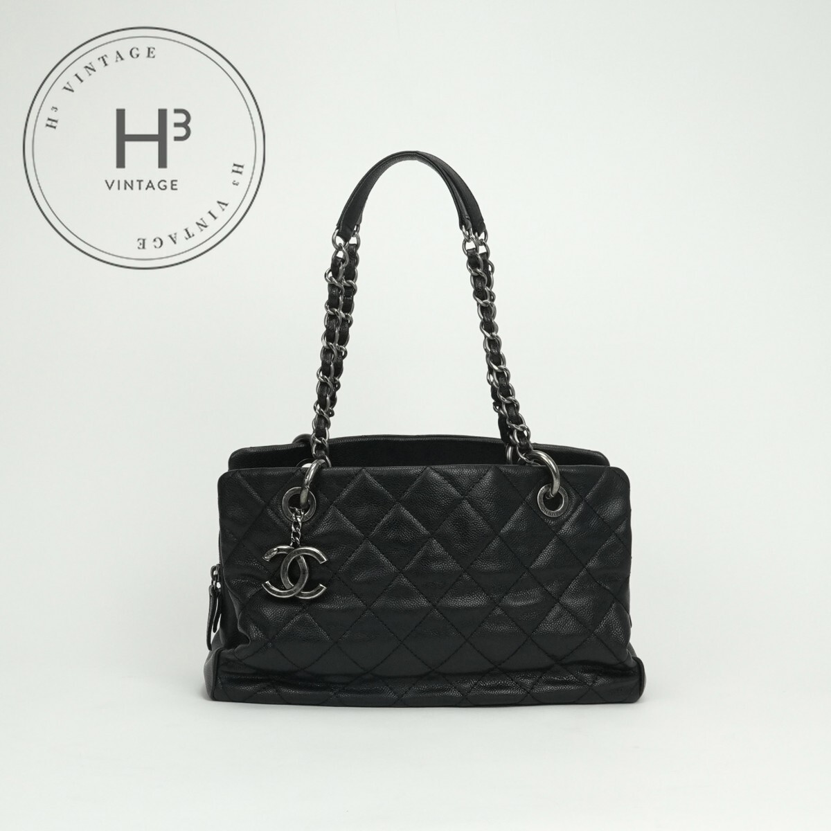 楽天市場】【バッグ】CHANEL シャネル マトラッセ キャビアスキン ココ