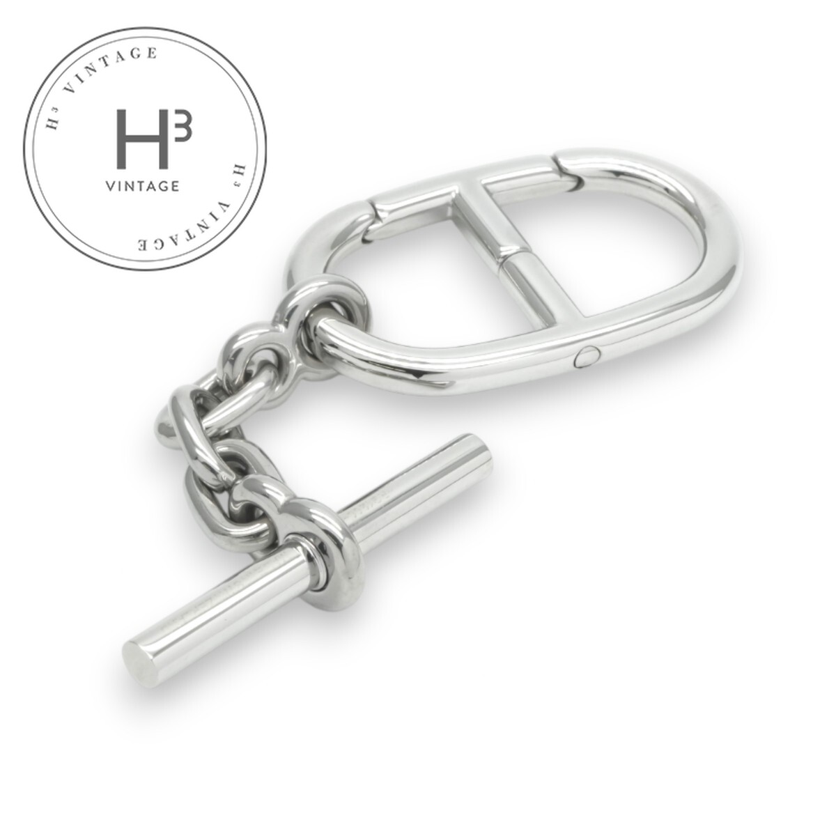 エルメス HERMES シェーヌダンクル 足懸かり入れもの 足懸かり佩び物 銀