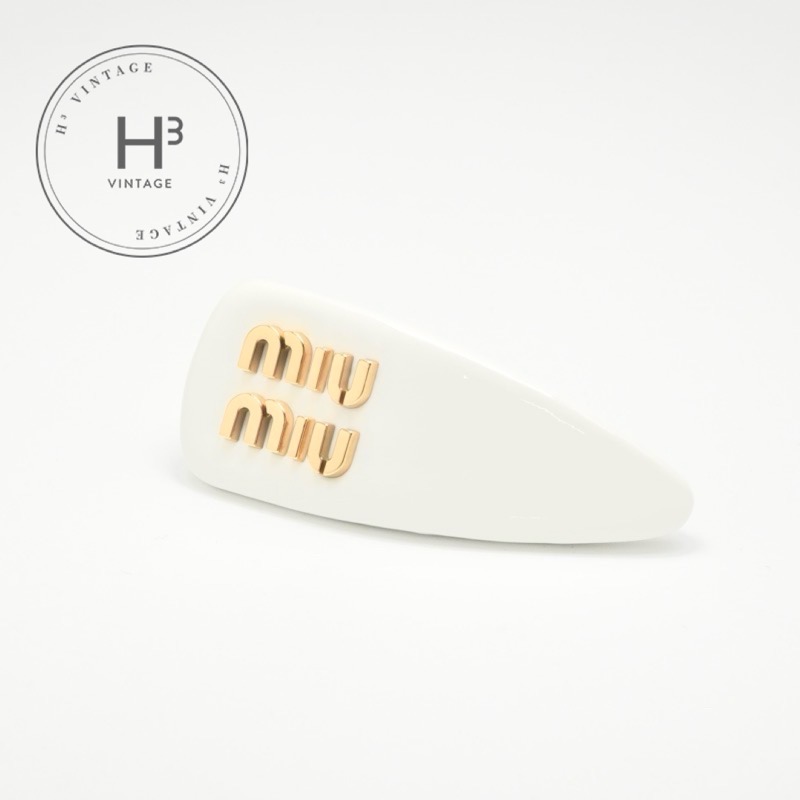 楽天市場】MIUMIU ミュウミュウ ヘアクリップ 5IF144 2DTU レディース