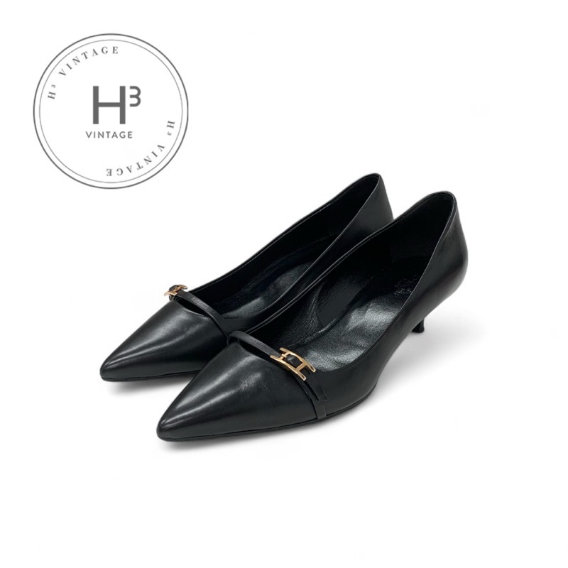 楽天市場】エルメス パンプス キアラ40 ケリーバックル カーフレザー